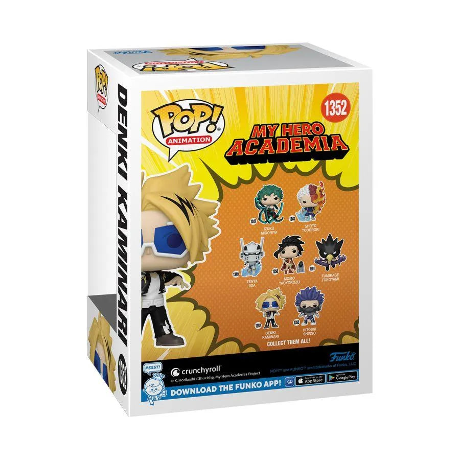 FUN69214 My Hero Academia - Denki Kaminari US Exclusive Glow Pop! Vinyl [RS] - Funko - Titan Pop Culture