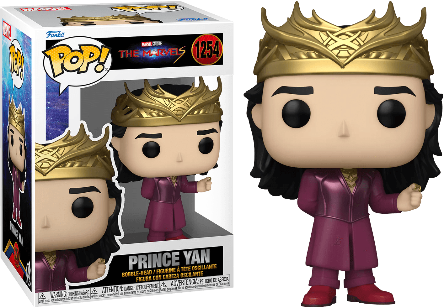 FUN69236 The Marvels (2023) - Prince Yan Pop! Vinyl - Funko - Titan Pop Culture