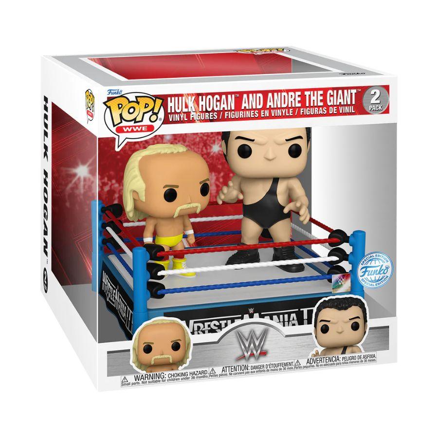 FUN69248 WWE- Hulk Hogan vs Andre the Giant US Exclusive Pop! Moment [RS] - Funko - Titan Pop Culture