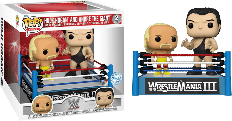 FUN69248 WWE- Hulk Hogan vs Andre the Giant US Exclusive Pop! Moment [RS] - Funko - Titan Pop Culture