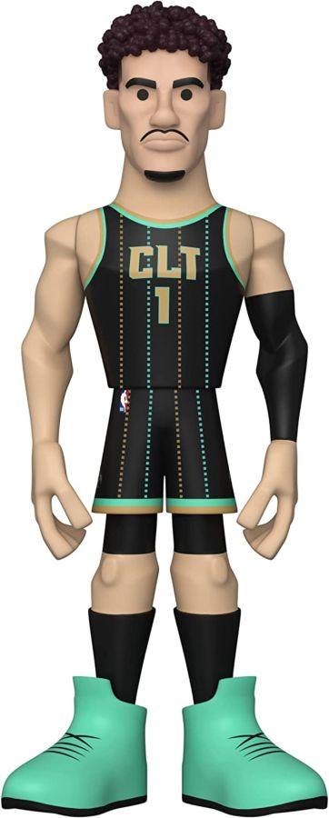 FUN69346 NBA: Charlotte Hornets - Lamelo Ball (with Chase) 12" Vinyl Gold - Funko - Titan Pop Culture