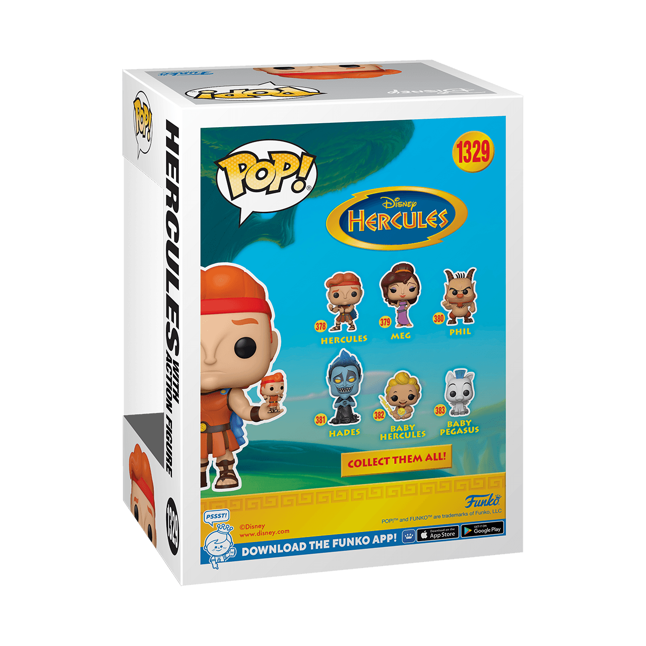 FUN69370 Hercules - Hercules with Action Figure WC Exclusive Pop! [RS] - Less Than Perfect - Funko - Titan Pop Culture