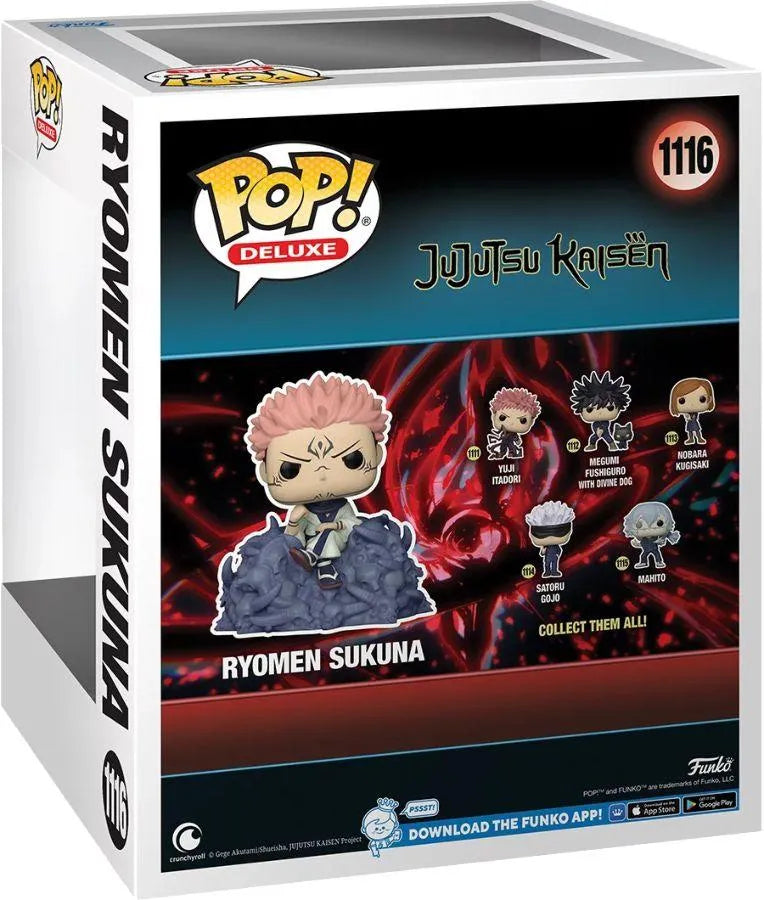 FUN69374 Jujutsu Kaisen - Sukuna Glow US Exclusive Pop! Deluxe [RS] - Funko - Titan Pop Culture