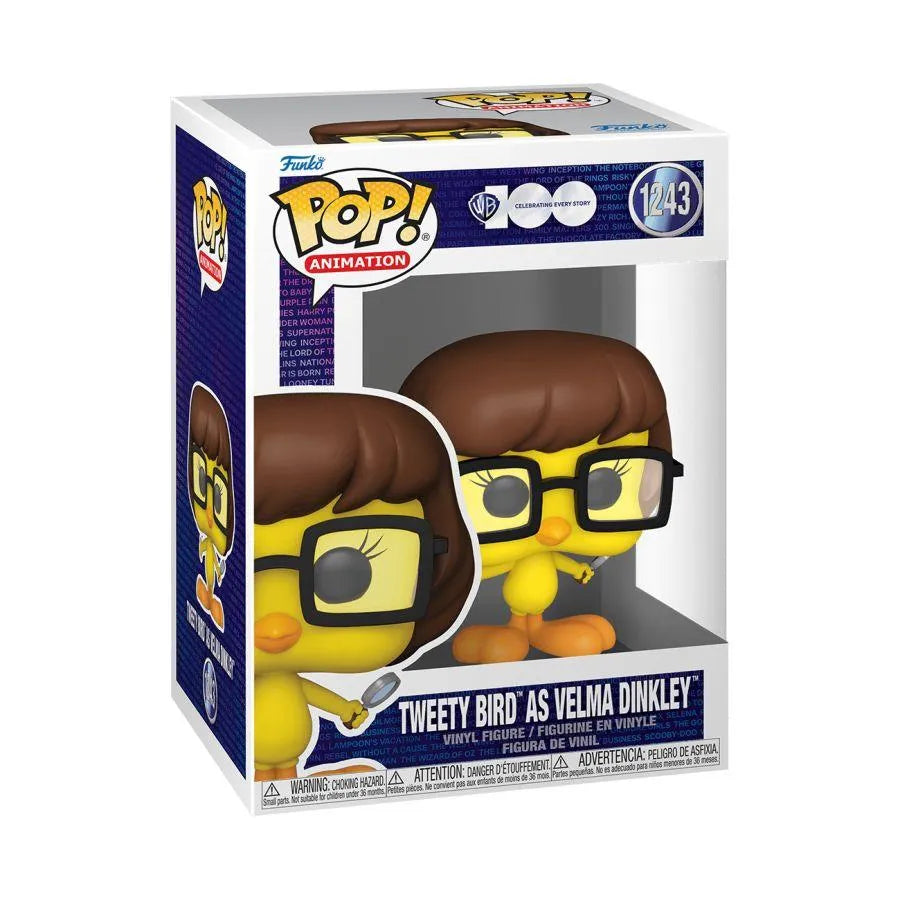 FUN69428 Looney Tunes - Tweety Bird as Velma (WB 100th) Pop! Vinyl - Funko - Titan Pop Culture