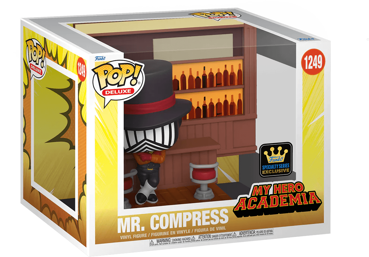 FUN69748 My Hero Academia - Mr. Compress Hideout US Exclusive Pop! Deluxe [RS] - Funko - Titan Pop Culture