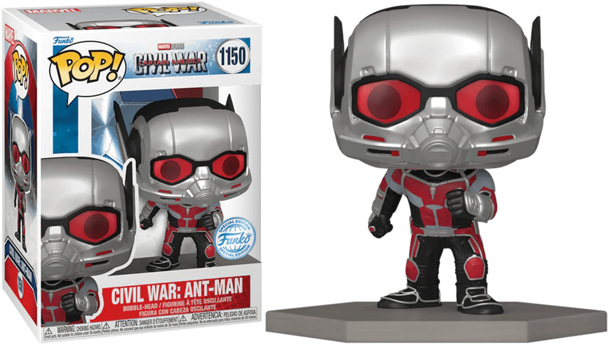 FUN70096 Captain America 3 - Ant-Man Build-A-Scene US Exclusive Pop! [RS] - Funko - Titan Pop Culture