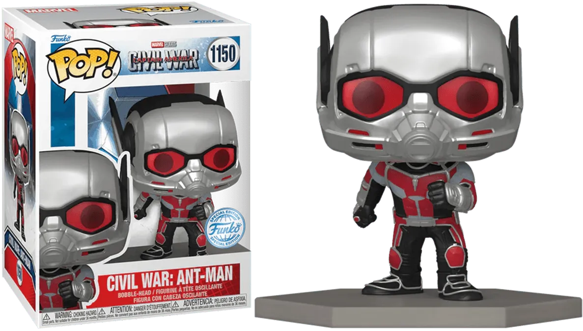 FUN70096 Captain America 3 - Ant-Man Build-A-Scene US Exclusive Pop! [RS] - Funko - Titan Pop Culture