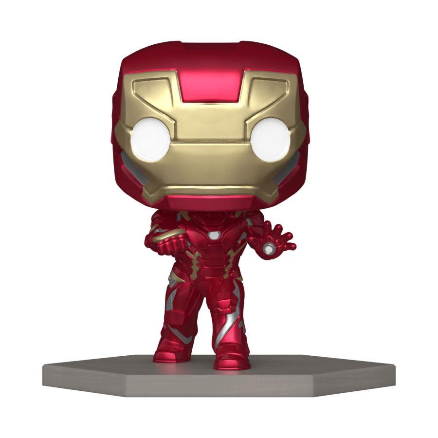 FUN70098 Captain America 3: Civil War - Iron Man US Exclusive Build-A-Scene Pop! Vinyl [RS] - Funko - Titan Pop Culture