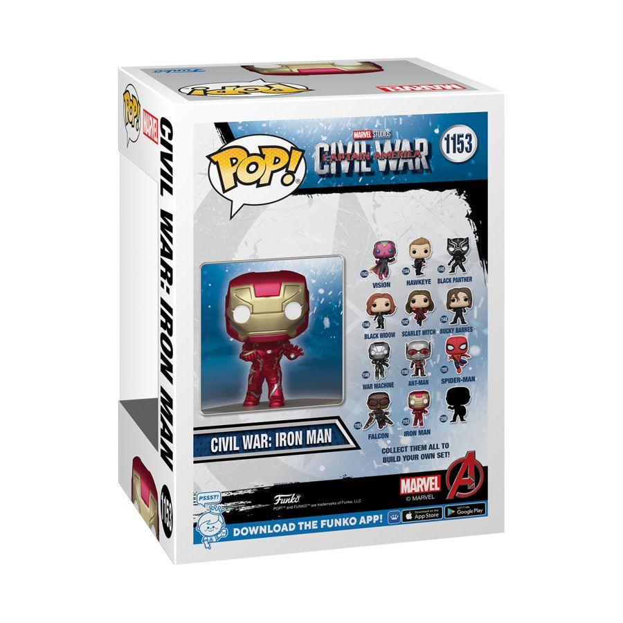 FUN70098 Captain America 3: Civil War - Iron Man US Exclusive Build-A-Scene Pop! Vinyl [RS] - Funko - Titan Pop Culture