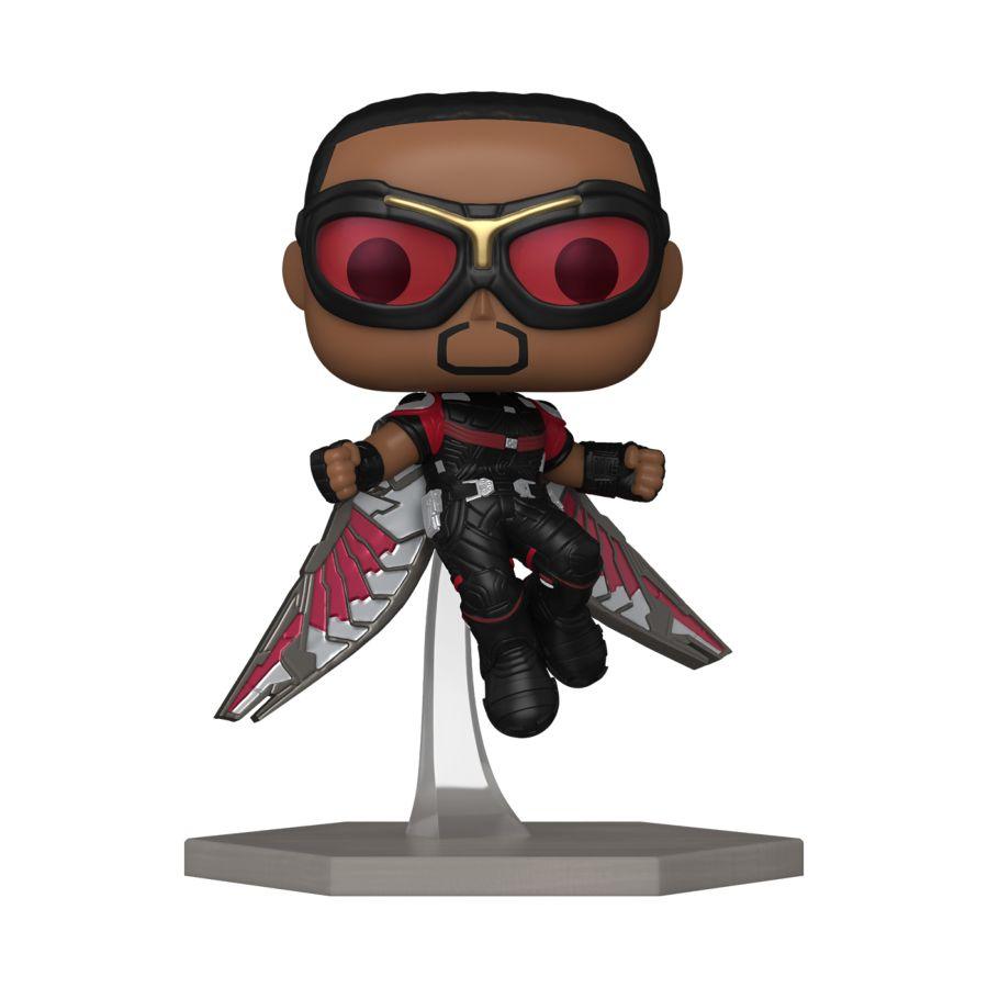 FUN70099 Captain America: Civil War - Falcon US Exclusive Build-A-Scene Pop! Vinyl [RS] - Funko - Titan Pop Culture