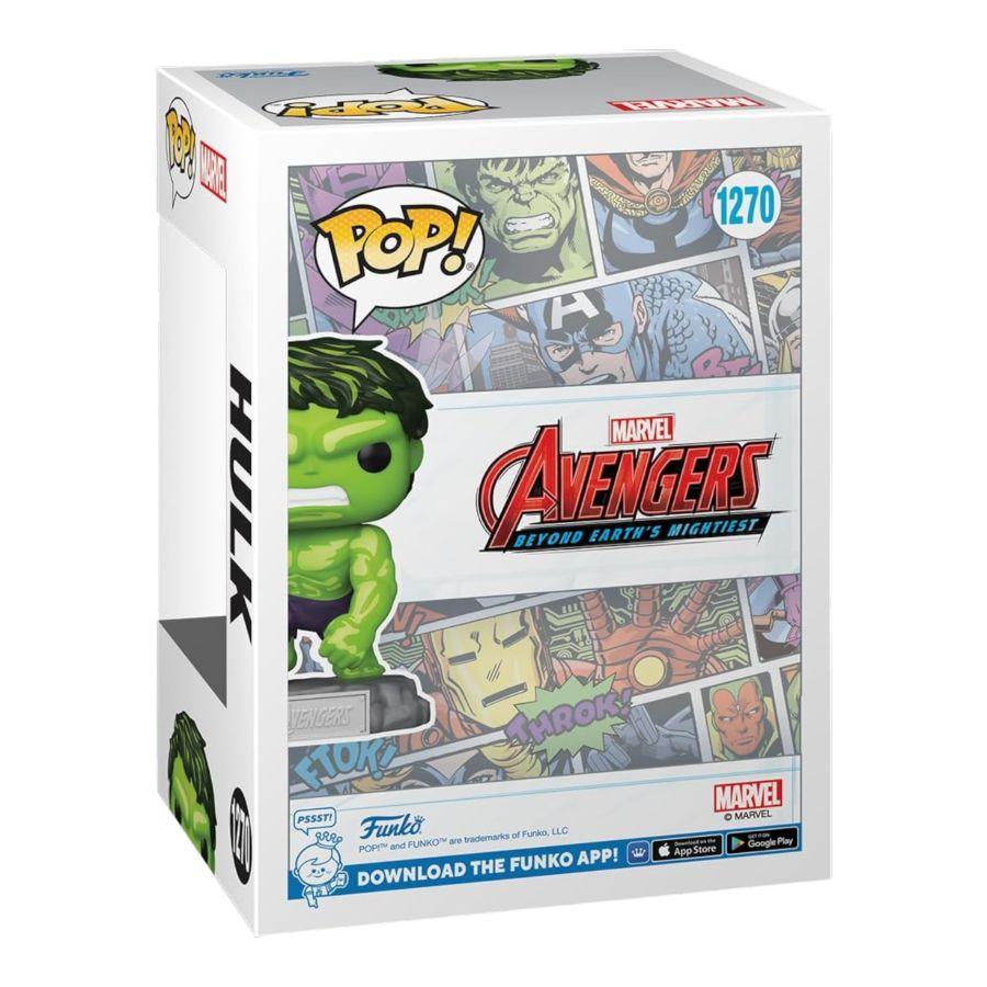 FUN70127 Avengers 60th - Hulk (Comic) with Pin US Exclusive Pop! Vinyl [RS] - Funko - Titan Pop Culture