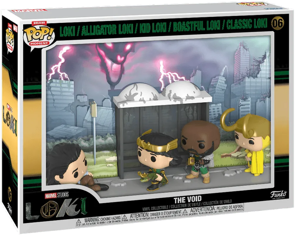 FUN70262 Loki - The Void Pop! Moment Deluxe - Funko - Titan Pop Culture