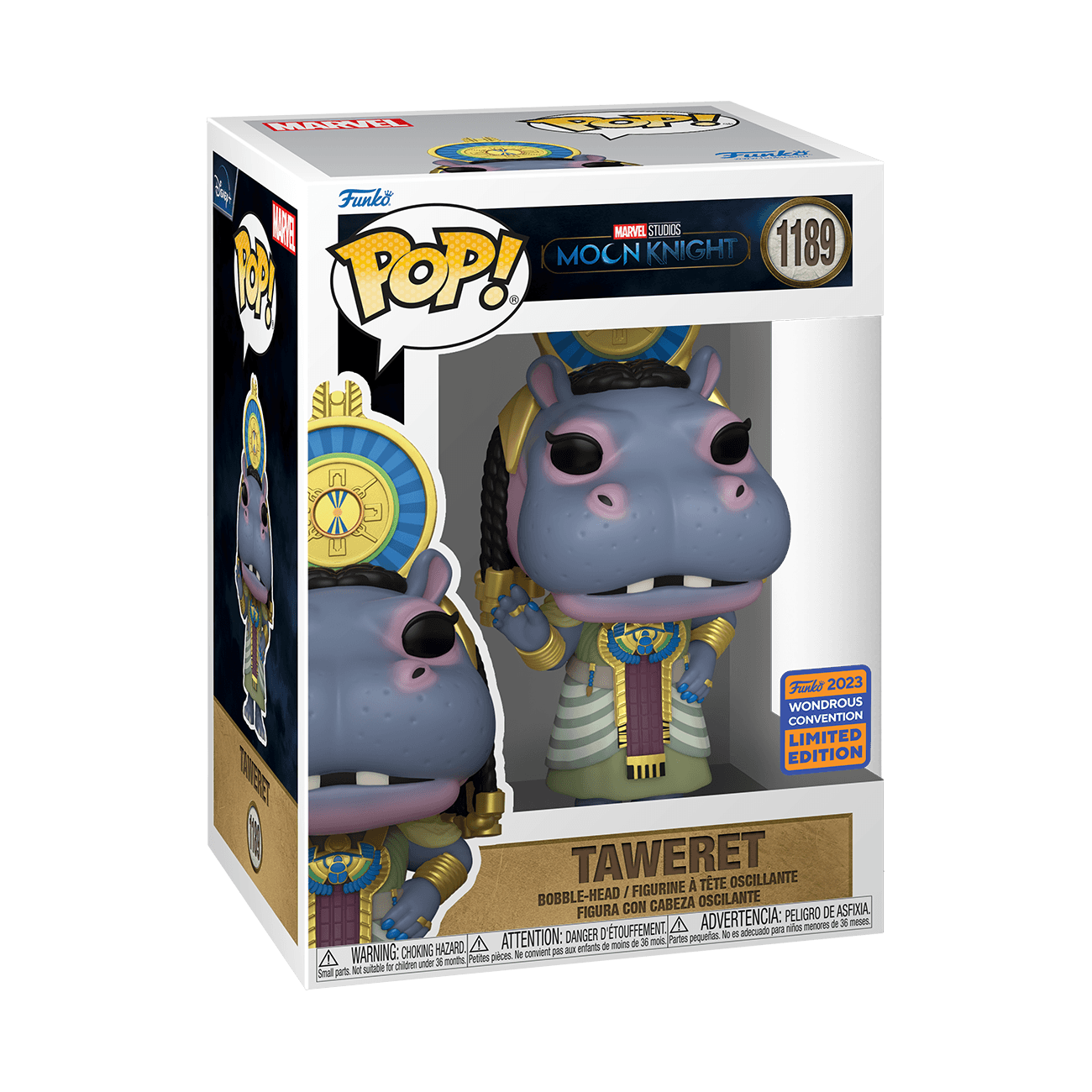 FUN70274 Moon Knight (TV) - Tawaret WC Exclusive Pop! [RS] - Funko - Titan Pop Culture