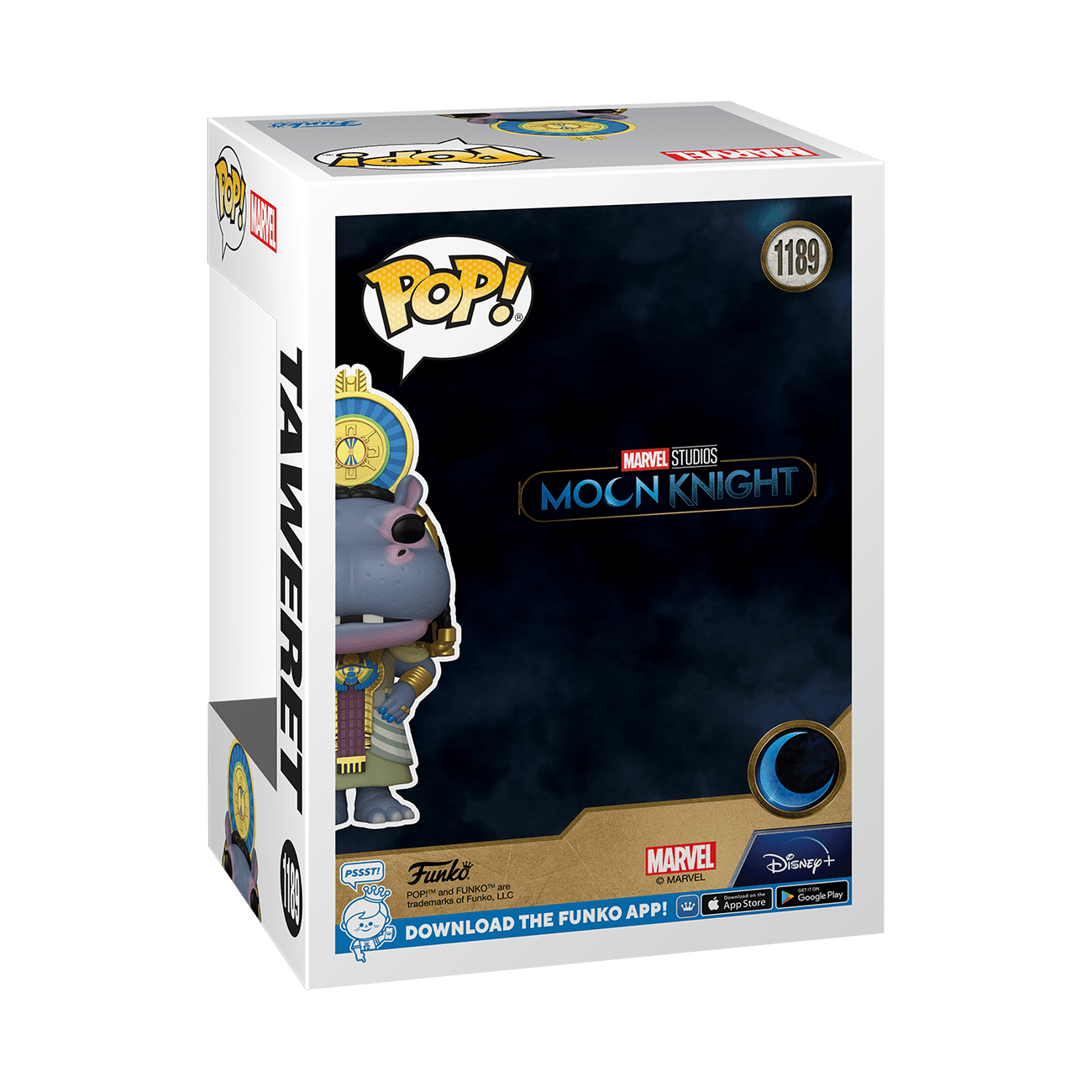 FUN70274 Moon Knight (TV) - Tawaret WC Exclusive Pop! [RS] - Funko - Titan Pop Culture