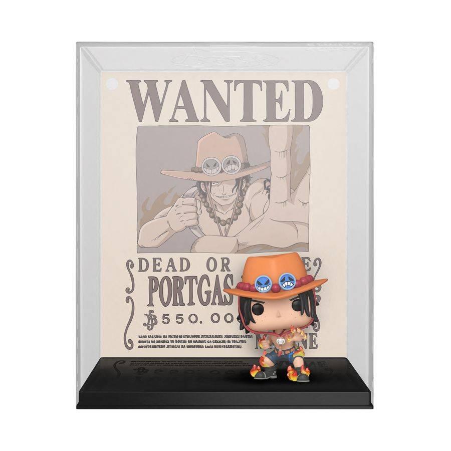 FUN70276 One Piece - Portgas D Ace Wanted US Exclusive Pop! Cover [RS] - Funko - Titan Pop Culture