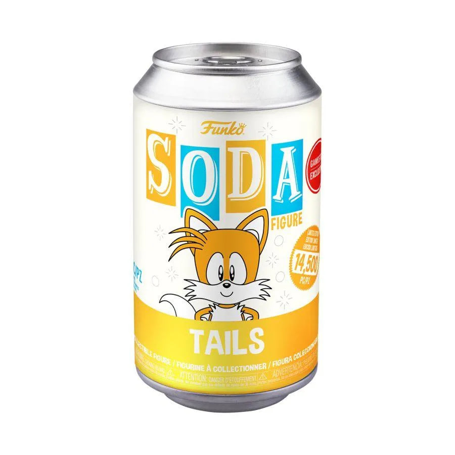 FUN70296 Sonic The Hedgehog - Tails US Exclusive (with chase) Vinyl Soda [RS] - Funko - Titan Pop Culture