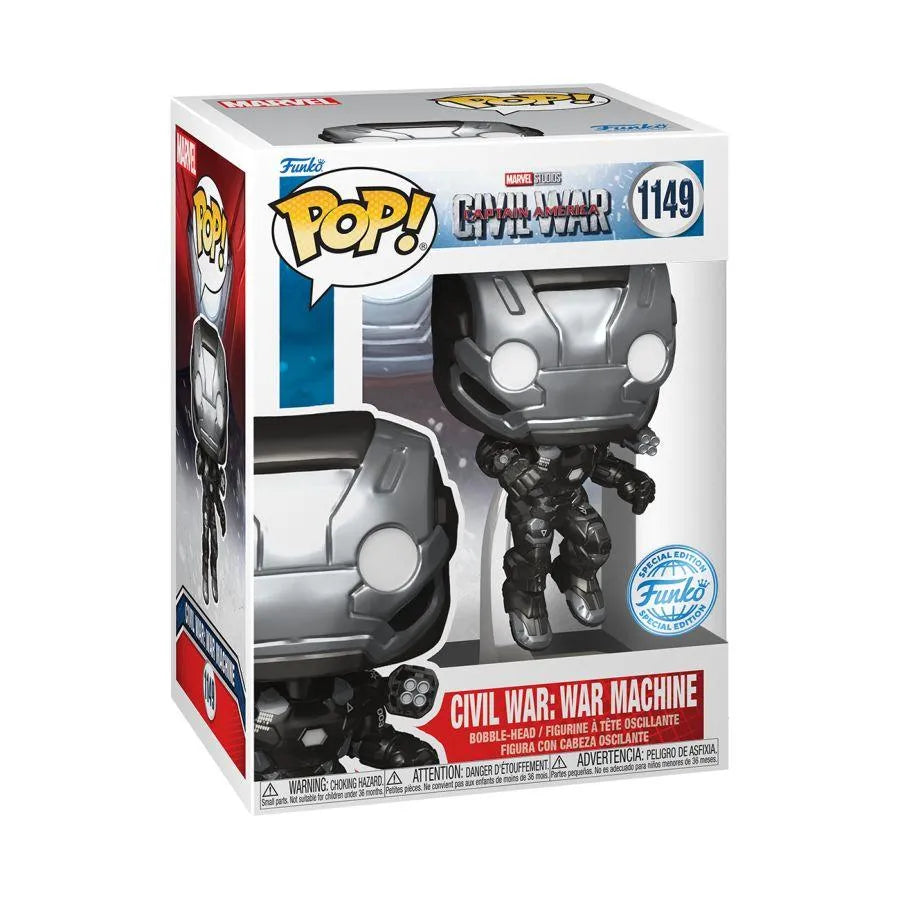Captain America 3: Civil War War Machine US Exclusive Build-A-Scene