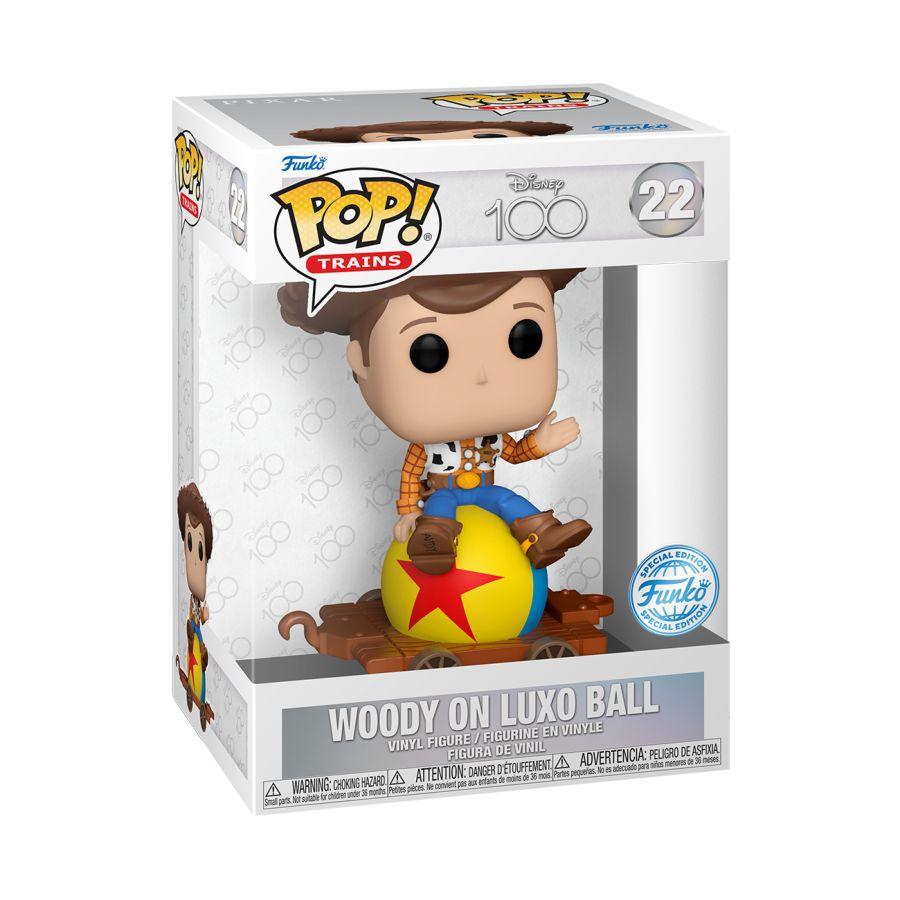 FUN70459 Disney: D100 - Woody US Exclusive Pop! Train Carriage [RS] - Funko - Titan Pop Culture