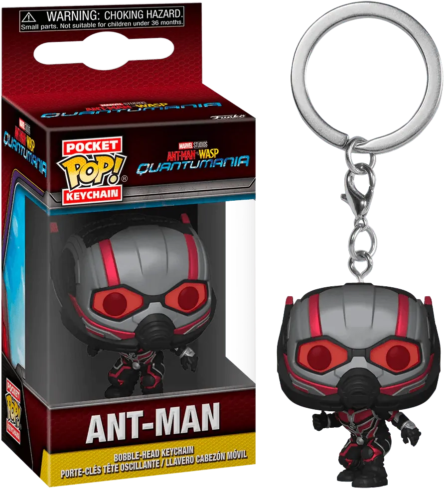 FUN70488 Ant-Man and the Wasp: Quantumania - Ant-Man Pop! Keychain - Funko - Titan Pop Culture