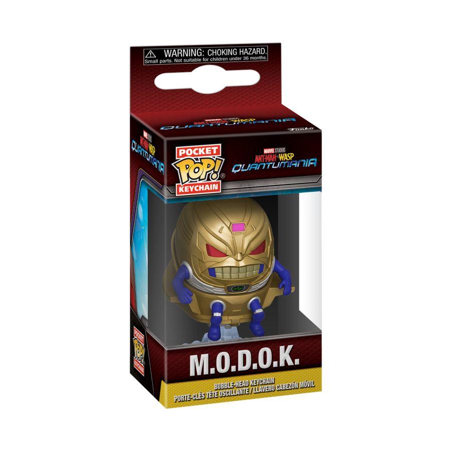 FUN70489 Ant-Man and the Wasp: Quantumania - M.O.D.O.K. Pop! Keychain - Funko - Titan Pop Culture