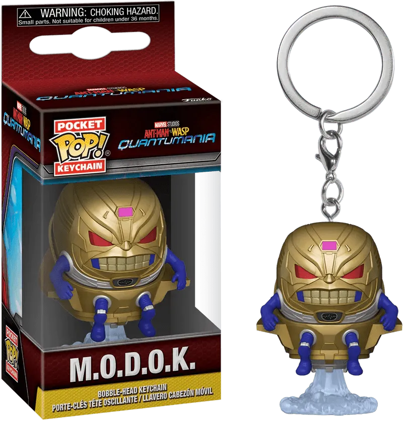 FUN70489 Ant-Man and the Wasp: Quantumania - M.O.D.O.K. Pop! Keychain - Funko - Titan Pop Culture