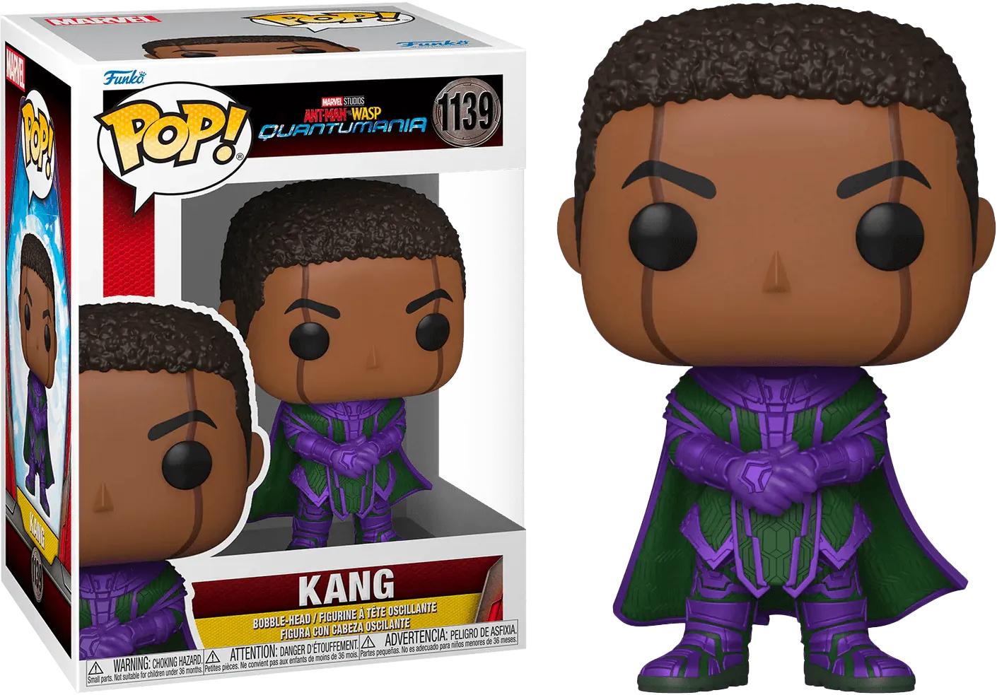 FUN70492 Ant-Man and the Wasp: Quantumania - Kang Pop! Vinyl - Funko - Titan Pop Culture