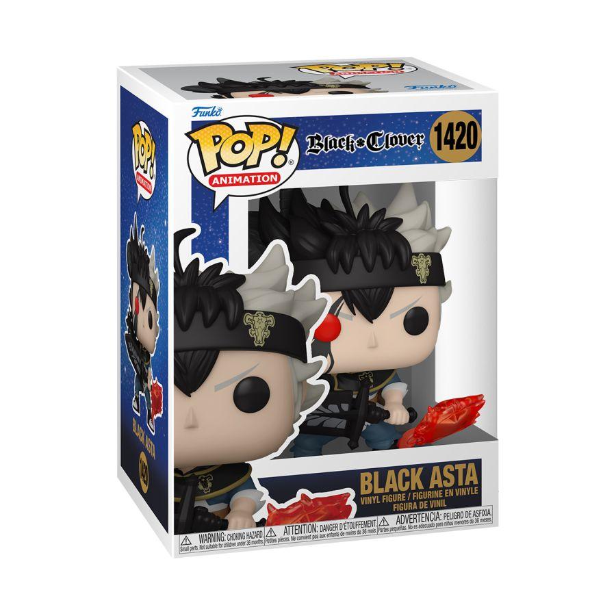 FUN70568 Black Clover - Black Asta Pop! Vinyl - Funko - Titan Pop Culture