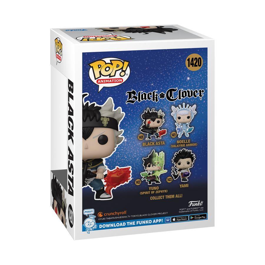 FUN70568 Black Clover - Black Asta Pop! Vinyl - Funko - Titan Pop Culture