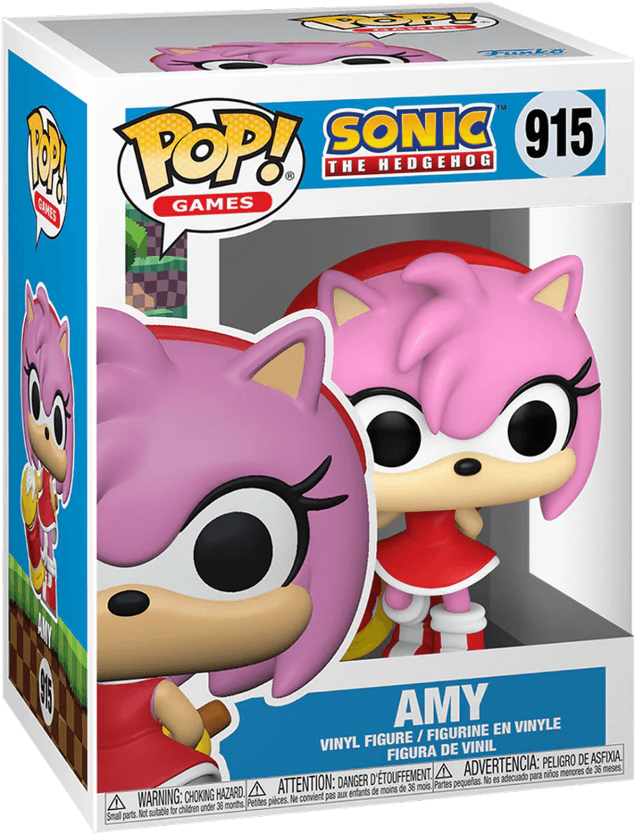 FUN70582 Sonic - Amy Rose Pop! Vinyl - Funko - Titan Pop Culture