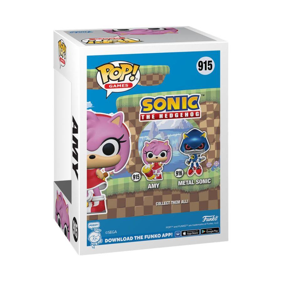 FUN70582 Sonic - Amy Rose Pop! Vinyl - Funko - Titan Pop Culture