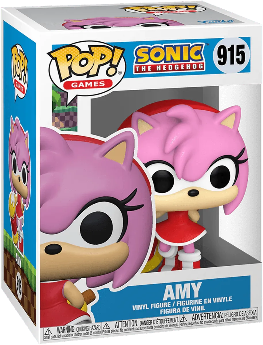 FUN70582 Sonic - Amy Rose Pop! Vinyl - Funko - Titan Pop Culture