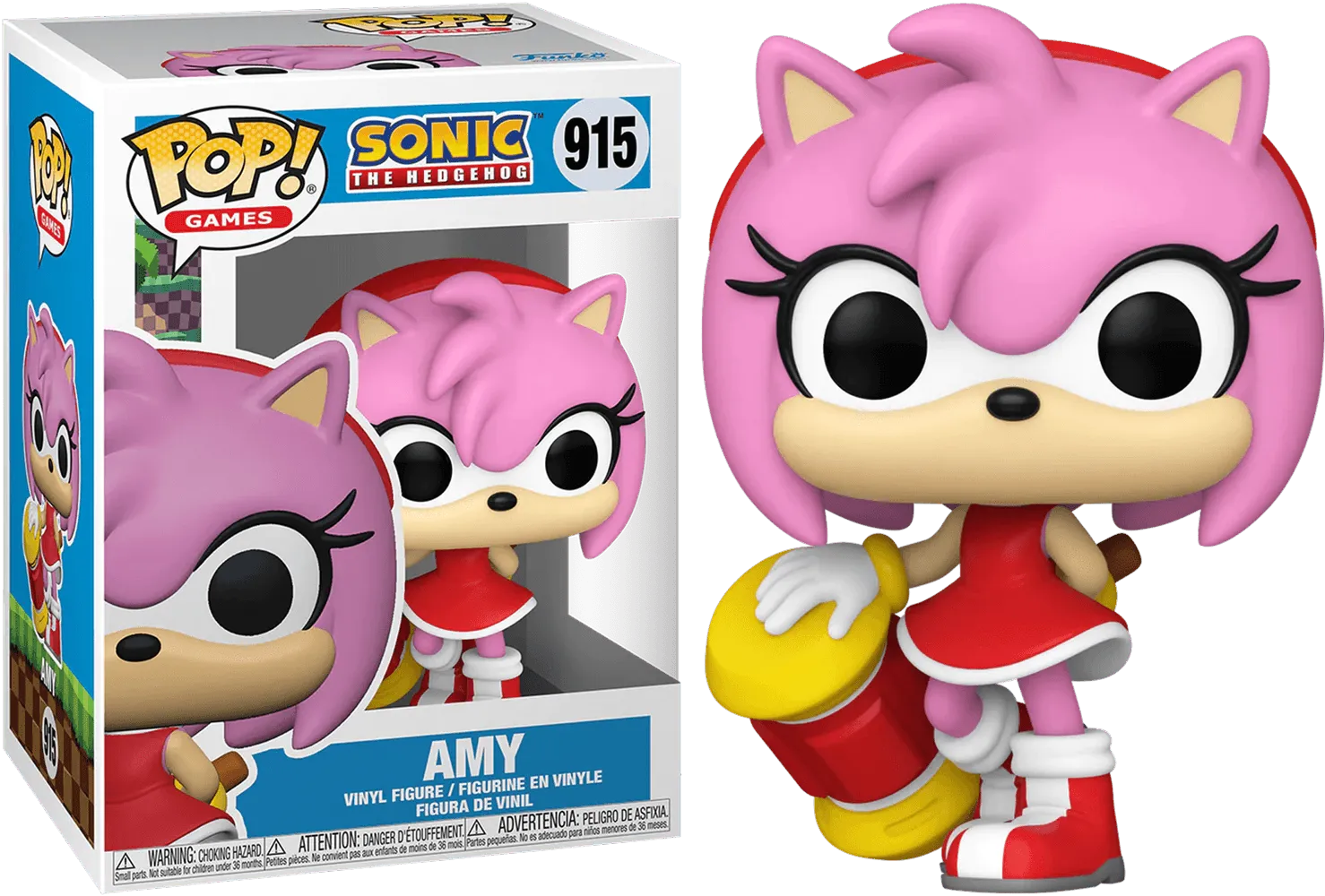 FUN70582 Sonic - Amy Rose Pop! Vinyl - Funko - Titan Pop Culture