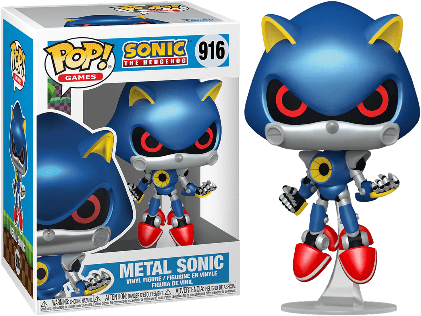 FUN70583 Sonic - Metal Sonic Pop! Vinyl - Funko - Titan Pop Culture