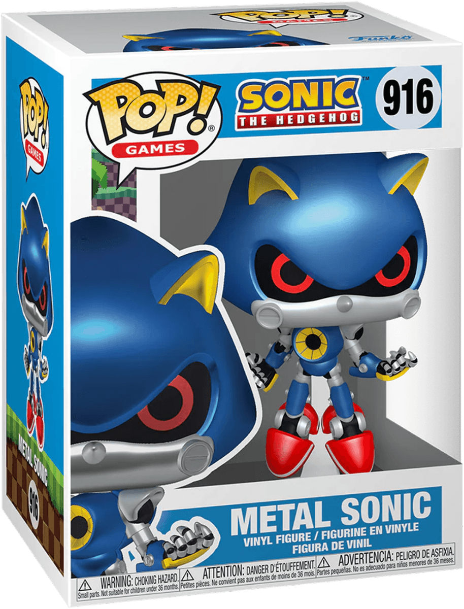 FUN70583 Sonic - Metal Sonic Pop! Vinyl - Funko - Titan Pop Culture