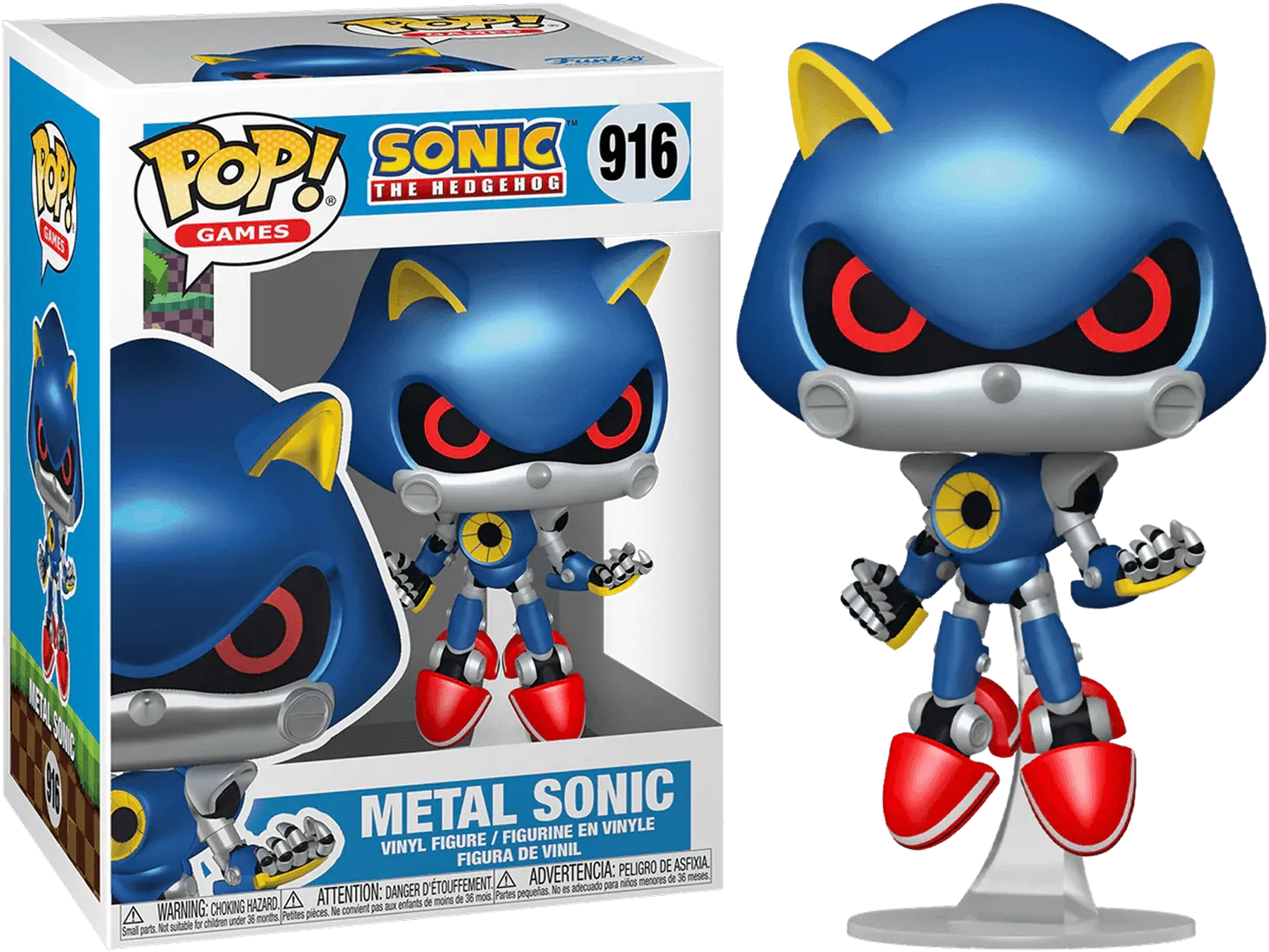 FUN70583 Sonic - Metal Sonic Pop! Vinyl - Funko - Titan Pop Culture