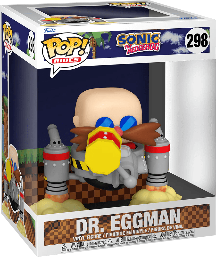 FUN70584 Sonic - Dr. Eggman Pop! Ride - Funko - Titan Pop Culture