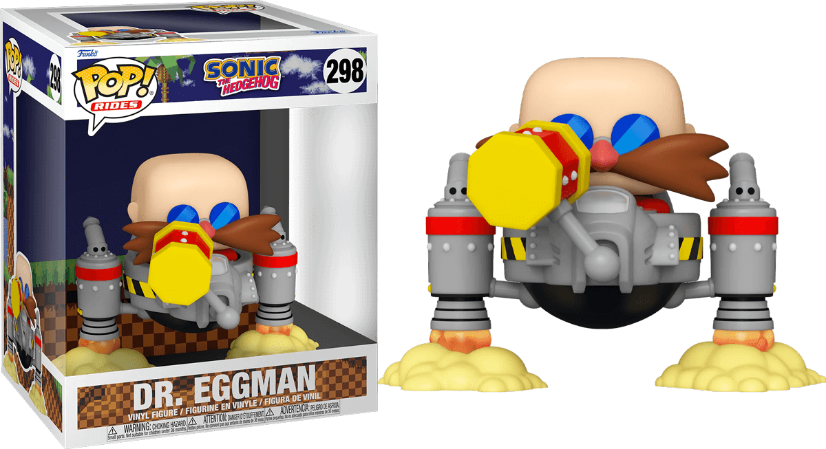 FUN70584 Sonic - Dr. Eggman Pop! Ride - Funko - Titan Pop Culture