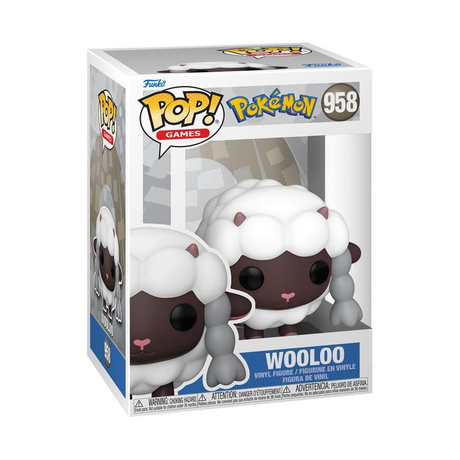 FUN70587 Pokemon - Wooloo Pop! Vinyl [RS] - Funko - Titan Pop Culture