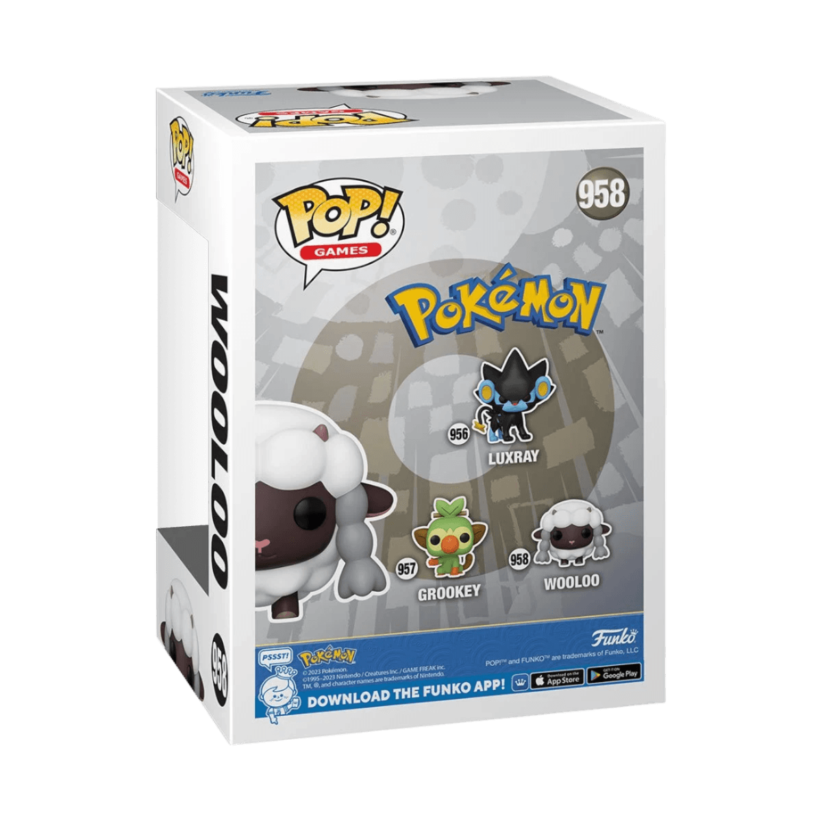 FUN70587 Pokemon - Wooloo Pop! Vinyl [RS] - Funko - Titan Pop Culture