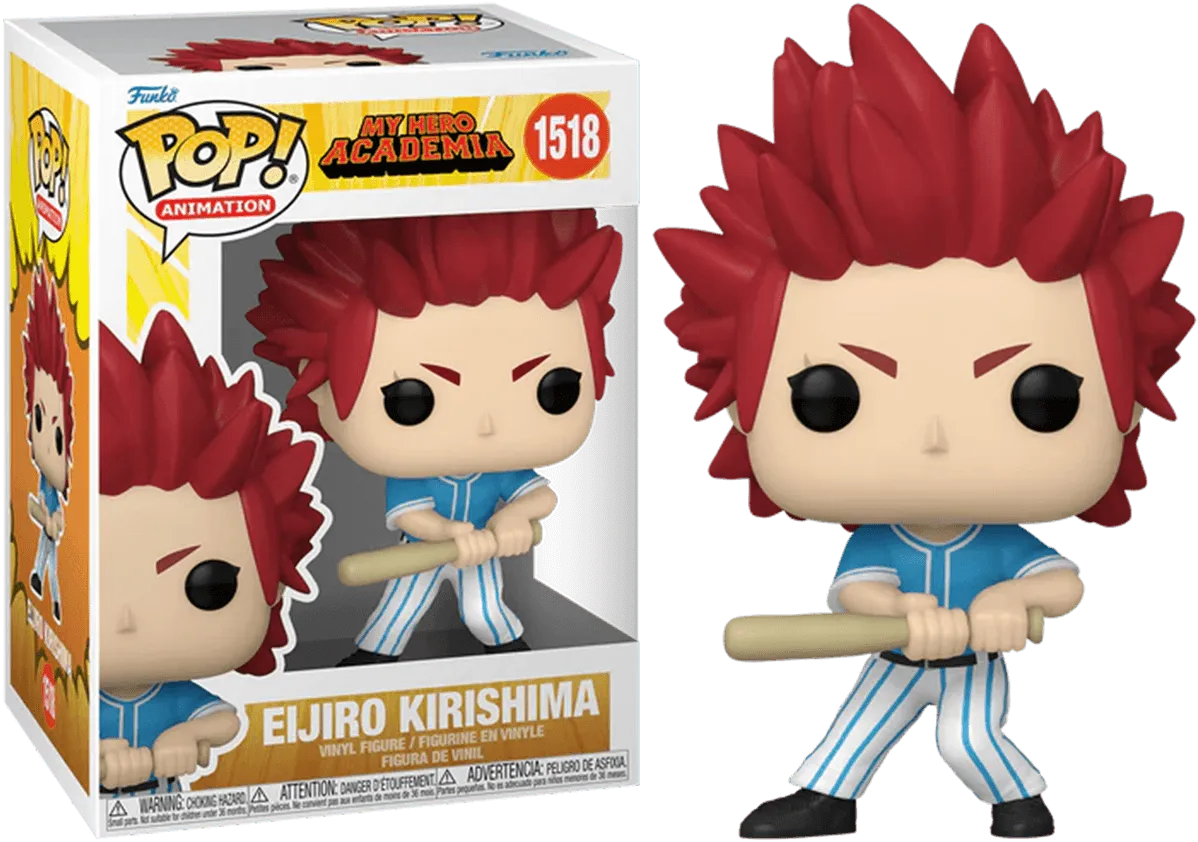 FUN70615 My Hero Academia - Eljiro Kirishima (Baseball) Pop! Vinyl - Funko - Titan Pop Culture