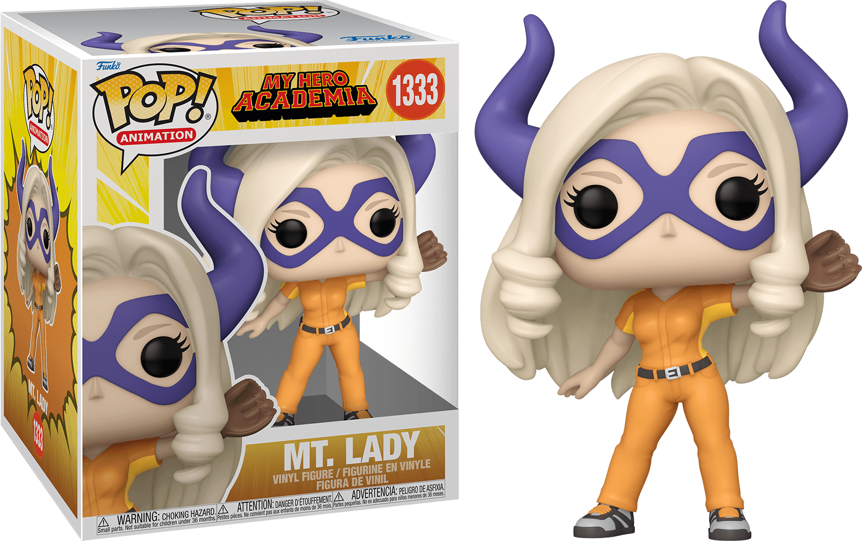 FUN70618 My Hero Academia - Mt. Lady Baseball 6" Pop! Vinyl - Funko - Titan Pop Culture