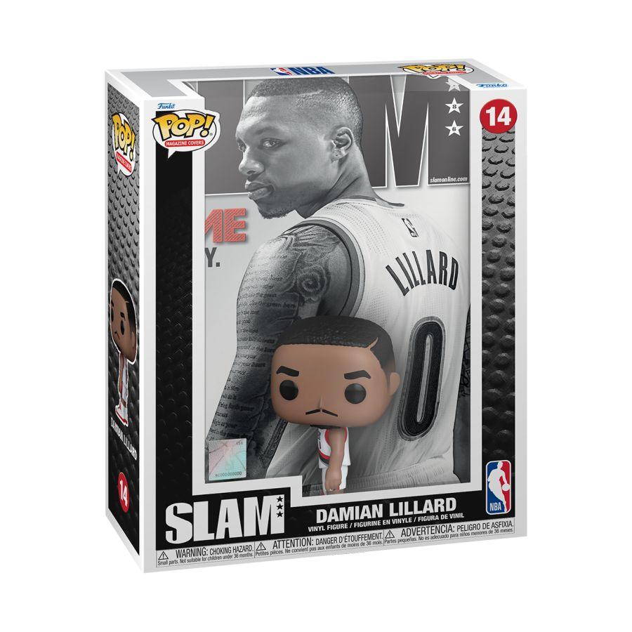 FUN70626 NBA: Slam - Damian Lillard Pop! Magazine Cover - Funko - Titan Pop Culture