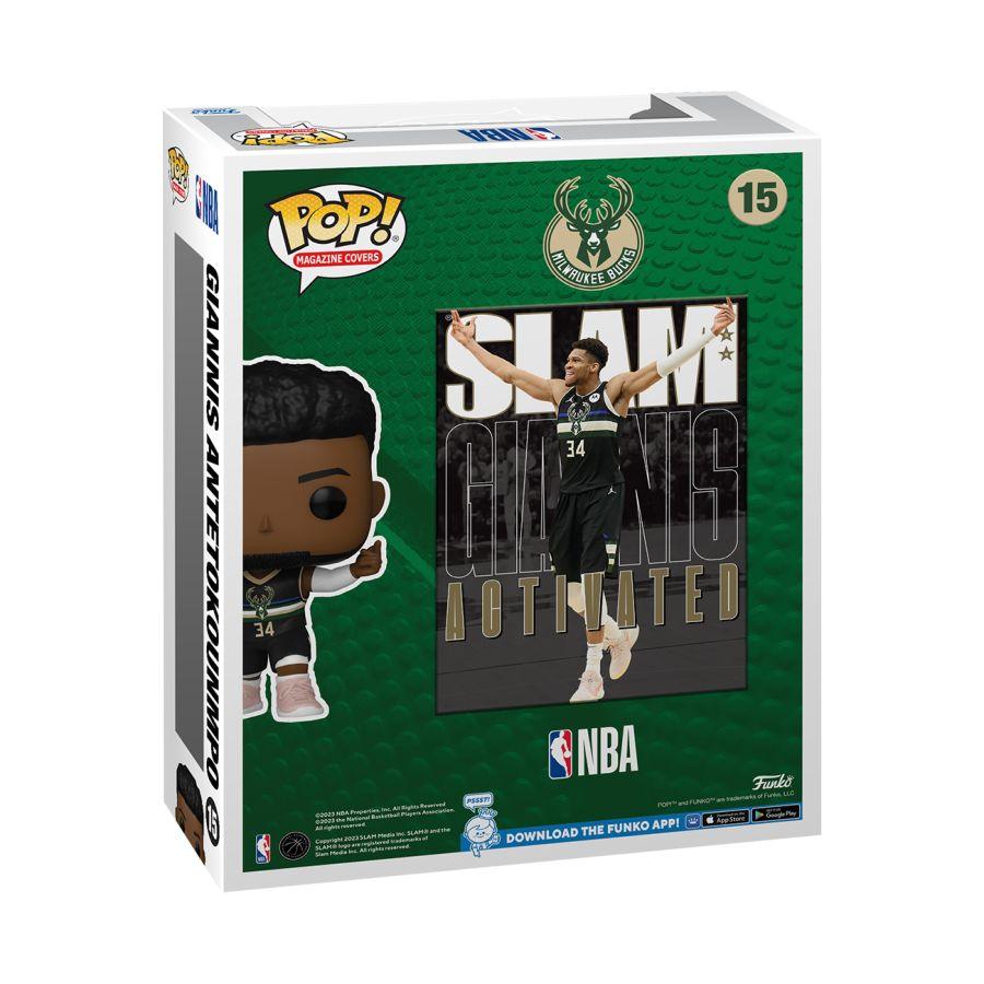 FUN70627 NBA: Slam - Giannis Antetokounmpo Pop! Magazine Cover - Funko - Titan Pop Culture