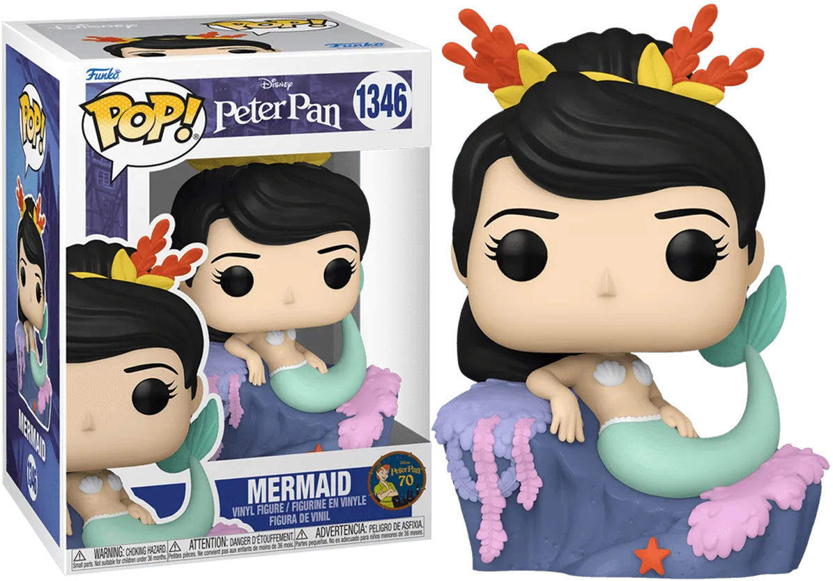 FUN70696 Peter Pan 70th Anniversary - Mermaid Pop! Vinyl - Funko - Titan Pop Culture