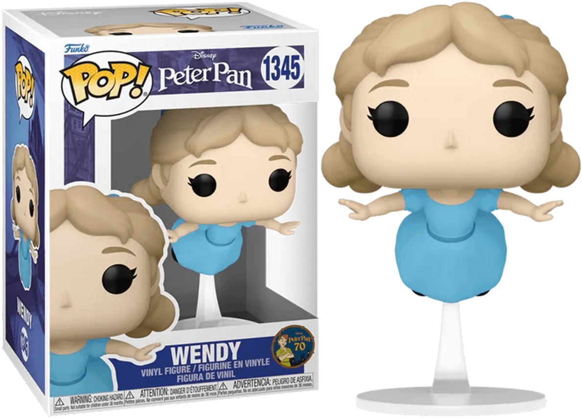 FUN70698 Peter Pan 70th Anniversary - Wendy Pop! Vinyl - Funko - Titan Pop Culture