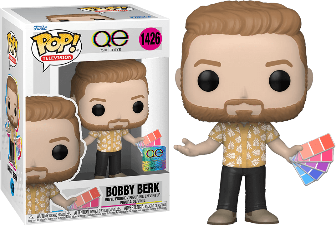 FUN70713 Queer Eye - Bobby Berk Pop! Vinyl - Funko - Titan Pop Culture