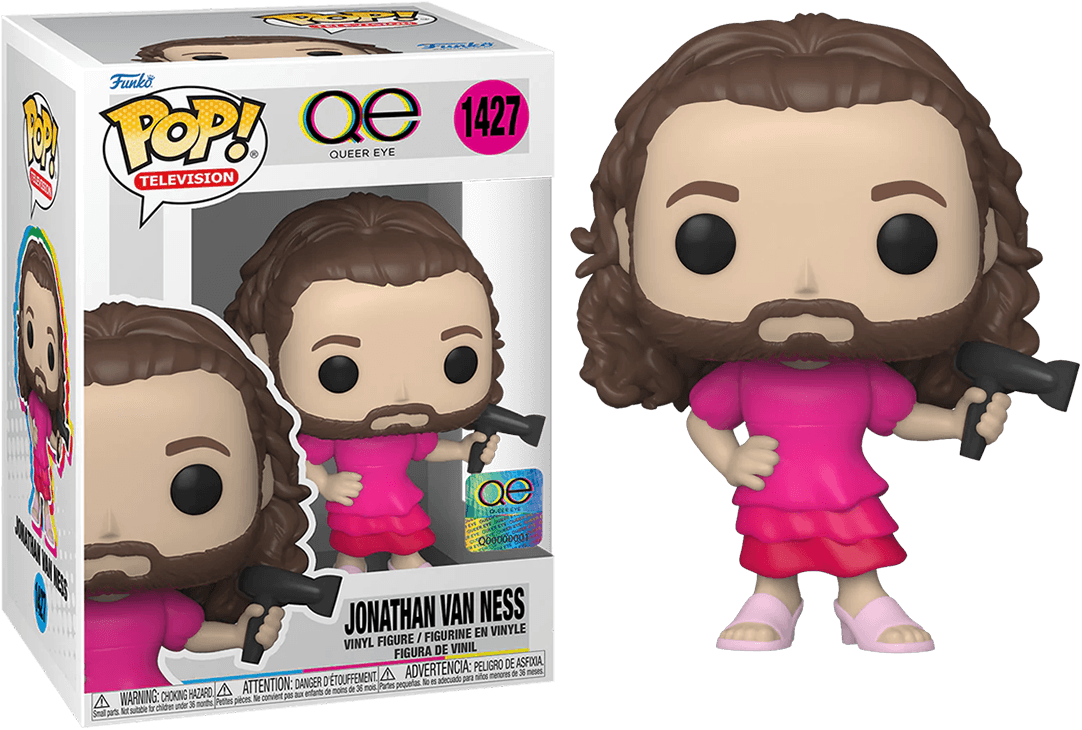 FUN70714 Queer Eye - Jonathan Van Ness Pop! Vinyl - Funko - Titan Pop Culture