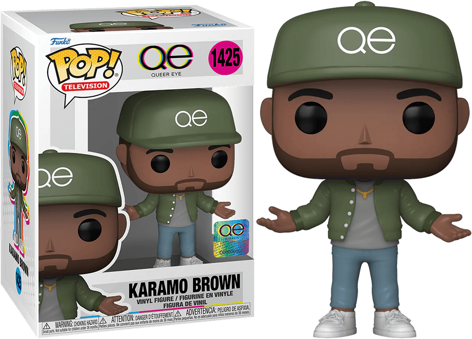 FUN70715 Queer Eye - Karamo Brown Pop! Vinyl - Funko - Titan Pop Culture