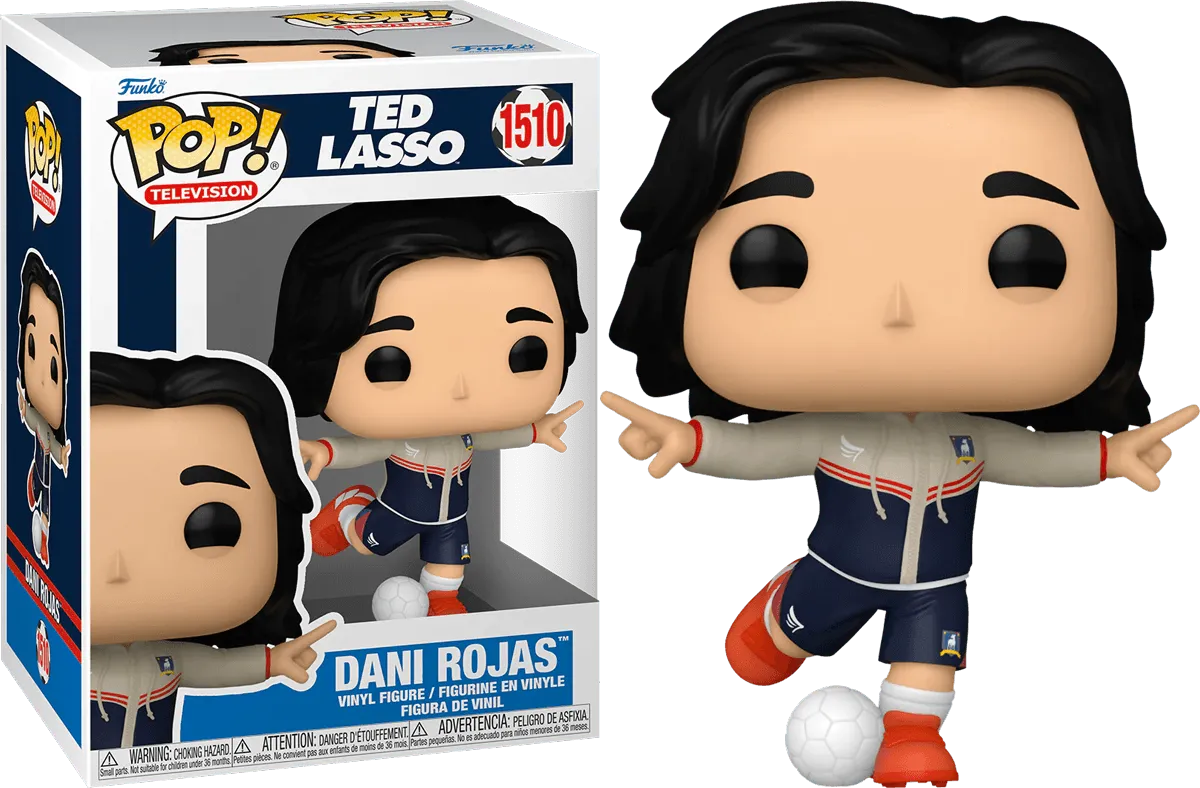 FUN70718 Ted Lasso - Dani Rojas Pop! Vinyl - Funko - Titan Pop Culture