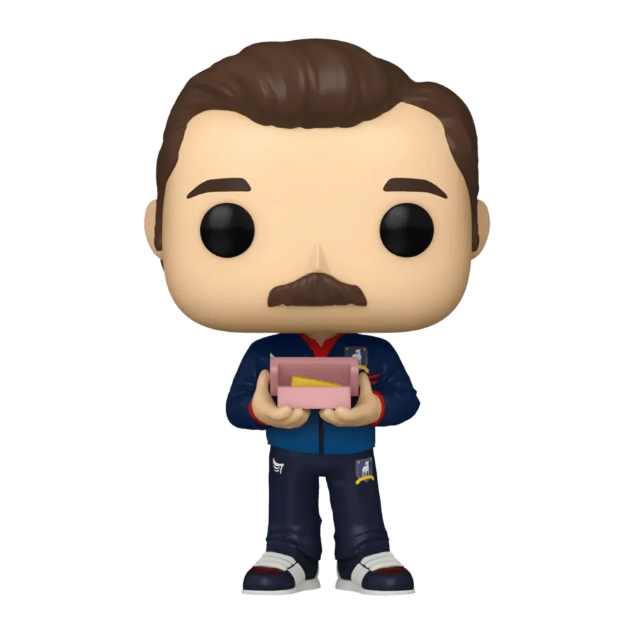 FUN70722 Ted Lasso - Ted Lasso (with biscuits) Pop! Vinyl - Funko - Titan Pop Culture